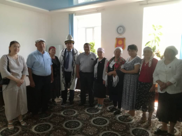 Жаңыдан шайланган Ылай-Талаа айыл өкмөтүнүн башчысы Жолдошов Нурбек Жапашович