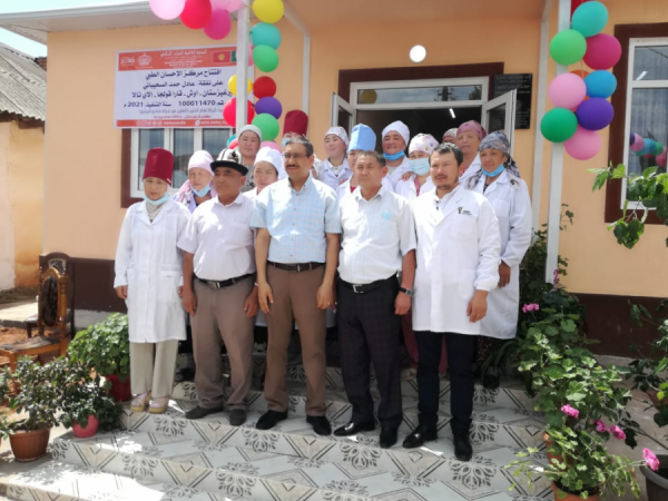 Ылай-Талаа айылындагы жаңы ФАПтын ачылыш аземи