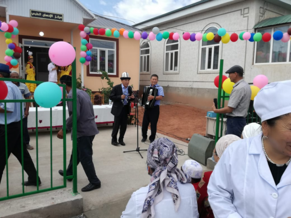 ФАПтын ачылыш аземинен